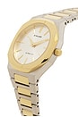 view 4 of 4 Ultra Thin Edge Watch in Silver & Gold