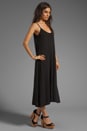 view 3 of 5 Low Back Tank Dress in Black
