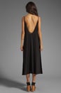 view 4 of 5 Low Back Tank Dress in Black