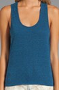 view 3 of 3 Heather Loose Tank in Bluebird