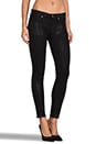 view 2 of 6 Jean Khloe Skinny in Coated Black