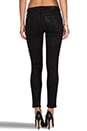 view 3 of 6 Jean Khloe Skinny in Coated Black