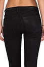 view 6 of 6 Jean Khloe Skinny in Coated Black