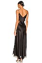 view 3 of 3 Lace Cut Out Slip Dress in Black