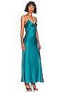 view 2 of 4 Mossy Slip Dress in Teal