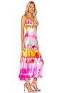 view 2 of 4 ROBE CARACO STRAWBERRY FIELDS in Dipped Tie Dye