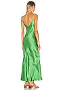 view 3 of 4 Tie Strap Long Slip Dress in Ivy