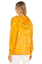 view 3 of 4 Tie Dye Hoodie in Marigold