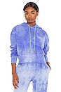 view 1 of 4 Cropped Hoodie in Blue