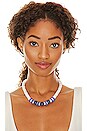 view 3 of 3 Pipa Necklace in Blue