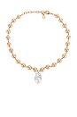 view 1 of 2 Pialo Necklace in Gold in Pearl