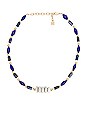 view 1 of 2 Dash Necklace in Cobalt