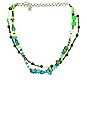 view 1 of 2 Azure Necklace Set in Green