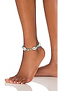 view 1 of 3 Oceana Anklet in Turquoise