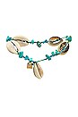 view 2 of 3 Oceana Anklet in Turquoise