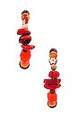 view 3 of 3 BOUCLES D'OREILLES MACI in Multi
