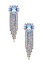 view 1 of 2 BOUCLES D'OREILLES EVIE in Blue