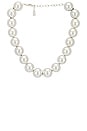 view 1 of 2 Camellia Necklace in Silver