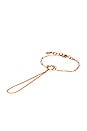 view 1 of 2 Elm Hand Chain in Gold