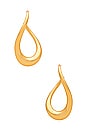view 3 of 3 Dylan Earrings in Gold