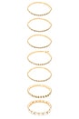 view 4 of 6 Valentina Gold Bracelet Set in Gold