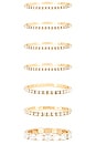 view 5 of 6 Valentina Gold Bracelet Set in Gold