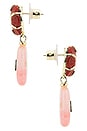 view 2 of 2 Louis Earring in Red