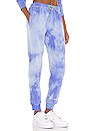 view 2 of 4 Tie Dye Sweatpants in Blue
