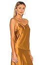 view 2 of 4 Silk Tank Top in Bronze