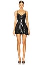 view 1 of 4 Sequin Mini Dress in Black