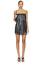 view 1 of 4 Fringe Mini Dress in Black