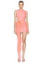 view 1 of 3 VESTIDO DAHLIA in Pink