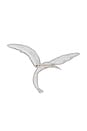 view 2 of 2 Hummingbird Brooch in Pink & Silver