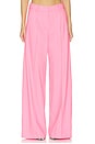 view 1 of 6 Wide Leg Tailored Trouser in Pink
