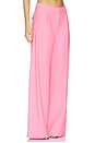 view 2 of 6 Wide Leg Tailored Trouser in Pink