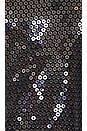 view 5 of 5 Sequins Knit Wait Tie Detail Top in Black