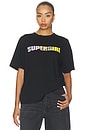 view 2 of 4 CAMISETA SUPERGIRL PRINT SHORT SLEEVE in Black