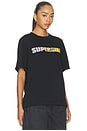 view 3 of 4 CAMISETA SUPERGIRL PRINT SHORT SLEEVE in Black