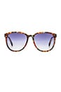view 1 of 3 Afternoon Delight Sunglasses in Indigo Tort Gloss & Gradient