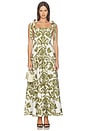 view 1 of 3 Mona Dress in Vinae Olive