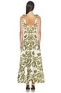 view 3 of 3 Mona Dress in Vinae Olive