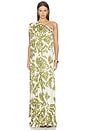 view 1 of 3 Raya Dress in Vinae Olive