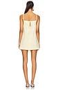 view 3 of 3 Margaret Apron Dress in Sunshine