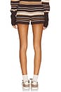 view 4 of 6 Surfside Striped Knit Short in Sand Dune