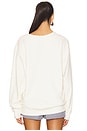 view 4 of 5 Cut Off Nantucket Island Crewneck Sweatshirt in White