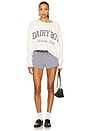 view 5 of 5 Cut Off Nantucket Island Crewneck Sweatshirt in White