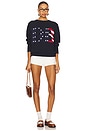 view 5 of 5 American Summer Sweater in Navy