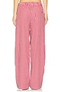 view 4 of 6 Elizabeth Pant in Cherry Gingham