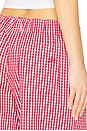 view 6 of 6 Elizabeth Pant in Cherry Gingham
