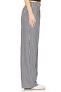 view 3 of 6 Elizabeth Pant in Navy Gingham